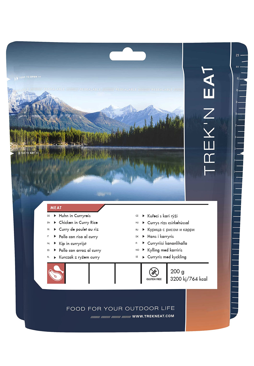 TREK'N EAT CHICKEN IN CURRIED RICE