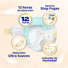 Carregar imagem no visualizador da galeria, Dodot Fraldas de Bebé Sensitive Tamanho 1 (2-5 kg), 174 Fraldas + 1 Pack de 40 Toalhitas Grátis de Aqua Plastic Free, Nº1 em Proteção da Pele de Dodot, Pack Mensal
