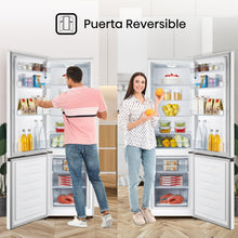 Carregar imagem no visualizador da galeria, Hisense RB343D4CWE - Frigoríficos Combi, 269L, Clase E, An 55cm x Al 180cm, Apertura de Puertas 90º, Puerta Reversible, Cajón Frutas y Verduras, Iluminación Led, Balconera de Gran Capacidad, Blanco
