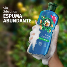 Carregar imagem no visualizador da galeria, Herbal Essences Shampoo 680 ml e condicionador 2 x 350 ml, reparador com óleo de argão, para cabelo seco e danificado
