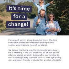 Carregar imagem no visualizador da galeria, Pura Toallitas Desechables WC Para Bebés, 720 Toallitas (12 x 60 Toallitas), 100% Toallitas Húmedas Libres de Plástico, 99% Agua, Piel Sensible, Biodegradables, Algodón Orgánico
