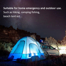 Carregar imagem no visualizador da galeria, Lámpara Solar Colgante Exterior 3W con Cable 3,45M, Lampara Solar Portátil con Panel Solar, Farolillo Solar Recargable para Pesca, Tienda de Campaña, Senderismo, Emergencia, Jardín, 2 juegos
