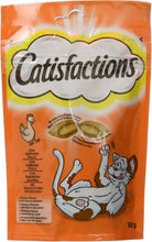 Cargar imagen en el visor de la galería, Deliciosas golosinas para gatos con sabor a salmón Catisfactions, 60 g
