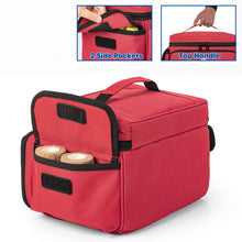 Carregar imagem no visualizador da galeria, CURMIO Maleta de Primeros Auxilios, Bolsa para Emergencias con Mini Bolsa de Medicina, Botiquín de Primeros Auxilios, Bolsa médica para el Viaje y Hogar, Rojo (Patente Pendiente)

