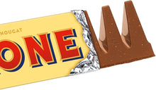 Carregar imagem no visualizador da galeria, Toblerone - Snack de Chocolate de Leite com Nougat Mel e Amêndoa 100g
