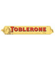 Carregar imagem no visualizador da galeria, Toblerone - Pack 24X50g Snack de Chocolate de Leite com Nougat Mel e Amêndoa 1.2kg
