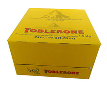 Carregar imagem no visualizador da galeria, Toblerone - Pack 24X50g Snack de Chocolate de Leite com Nougat Mel e Amêndoa 1.2kg
