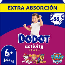 Carregar imagem no visualizador da galeria, Dodot Fraldas Activity Extra T6+, 14kg+, 88 unidades
