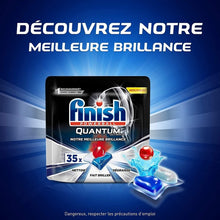Carregar imagem no visualizador da galeria, Finish, Pastilhas para Máquina de Lavar Louça Powerball Quantum Ultimate - 35 Pastilhas para Máquina de Lavar Louça
