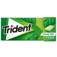 Trident - Pastilhas Elásticas Spearmint Sem Açúcar 14g