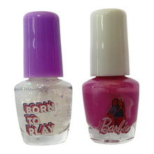 Carregar imagem no visualizador da galeria, Kit de beleza Sence Barbie para meninas com 7 peças, conjunto de maquiagem infantil com brilho labial, sombra, esmalte e muito mais, presente para meninas acima de 6 anos
