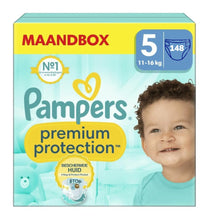 Carregar imagem no visualizador da galeria, Pampers Fraldas premium care, tamanho 5, 148 unidades, 11 kg - 16 kg
