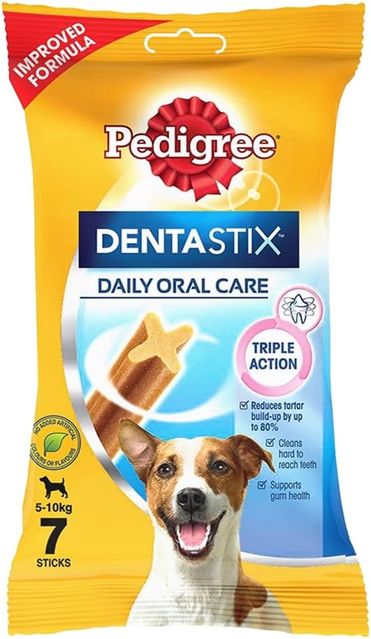 Pedigree Dentastix X7 Snack Dental para Higiene Oral de Cães Pequenos 110g