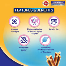 Carregar imagem no visualizador da galeria, Pedigree - Pack 10 X 110g - Dentastix X7 Snack Dental para Higiene Oral de Cães Pequenos 1.100g
