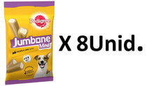 Carregar imagem no visualizador da galeria, Pedigree - Jumbone Mini X4 Sabor Frango e Cordeiro - Deliciosa Mastigação com Baixo Teor de Gordura e Nutrientes Essenciais para Cães Pequenos 160g
