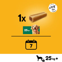 Carregar imagem no visualizador da galeria, Pedigree - Pack com 12X180g Jumbone Maxi X1 Sabor Carne - Mastigação Deliciosa e Nutrição Equilibrada - Para Cães Grandes acima de 25kg - 2.16kg
