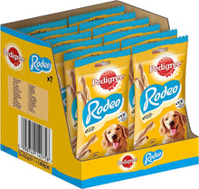 Carregar imagem no visualizador da galeria, Pedigree - Pack 12 X 123g - Rodeo X7 Sabor Frango - Petiscos Mastigáveis para Cães Adultos 1.476g
