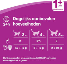 Carregar imagem no visualizador da galeria, Whiskas Adulto 1+ Alimento Húmido em Molho - Mega Pack 80x100g - 8kg | Diversidade de Sabores | Nutrição Completa para Gatos Adultos a Partir de 1 Ano | Reforce a Saúde e Vitalidade do seu Gato!
