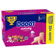 Carregar imagem no visualizador da galeria, Dodot Fraldas Activity Extra T3+, 7-11kg, 2X60, 120 unidades
