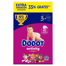 Carregar imagem no visualizador da galeria, Dodot Fraldas Activity Extra T3+, 7-11kg, 2X60, 120 unidades
