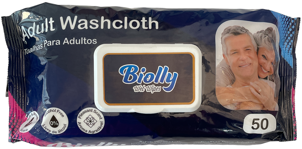 Biolly - Pack 24X50 (1.200 Unid) - Toalhitas Húmidas Adulto