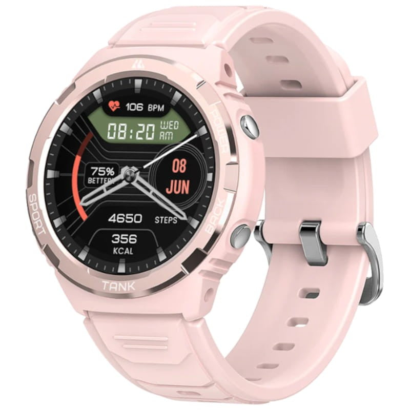 Kospet Tank S1 Rosa, Smartwatch com AMOLED de 1,3