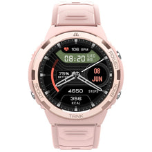 Carregar imagem no visualizador da galeria, Kospet Tank S1 Rosa, Smartwatch com AMOLED de 1,3&quot;, Certificação Militar, Proteção IP69K, Resistencia 5ATM, com Chamada Bluetooth, Relógio Esportivo, Monitor de Frequência Cardíaca 24 horas, SpO2, Monitor de Sono, 70 Modos Esportivos para Android iOS
