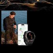Carregar imagem no visualizador da galeria, KOSPET Tank T3 Ultra Negro - Relógio Inteligente para homem, 1.43&quot; AMOLED, HD display, Smartwatch com Chamadas Bluetooth e Whatsapp Notificação, Resistente a Água 5ATM, Corpo em Aço Inoxidável, Android/iOS

